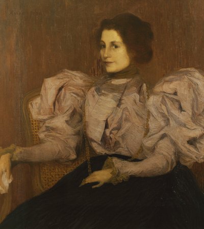 Portrait de Madame Besnard - Edmond François Aman Jean