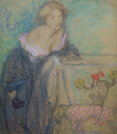 Femme au masque, 1911 - Edmond François Aman Jean