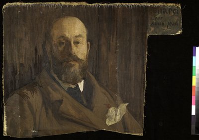 Portrait de Paul Albert Besnard (fragment), vers 1896 - Edmond Jean
