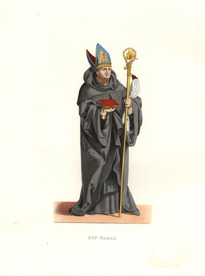 Abbé bénédictin - Edmond Lechevallier Chevignard
