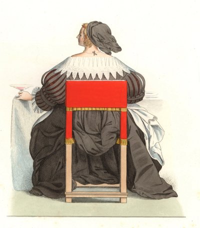 Femme française du XVIIe siècle, d