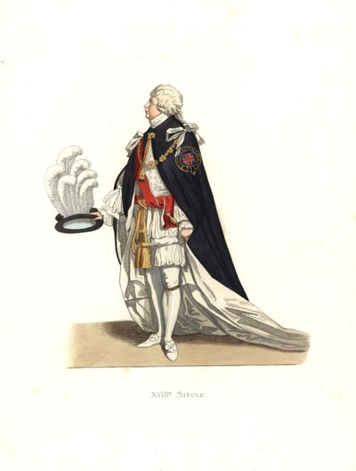 George Frédéric Auguste, Prince de Galles, Angleterre - Edmond Lechevallier Chevignard