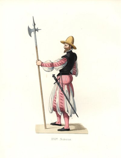 Mercenaire allemand - Edmond Lechevallier Chevignard