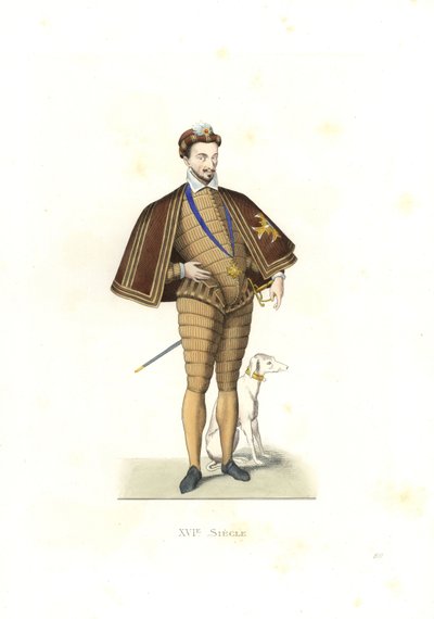 Roi Henri III de France - Edmond Lechevallier Chevignard