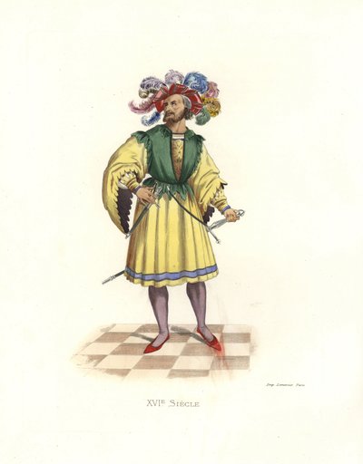 Patricien de Nuremberg - Edmond Lechevallier Chevignard