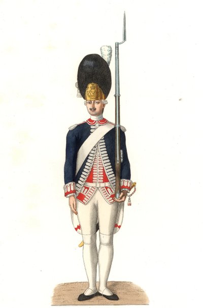 Soldat des Gardes françaises - Edmond Lechevallier Chevignard