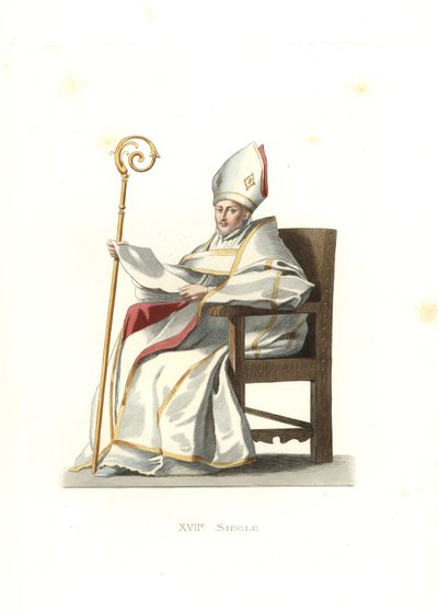Évêque espagnol - Edmond Lechevallier Chevignard
