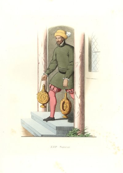 Valet, Angleterre - Edmond Lechevallier Chevignard