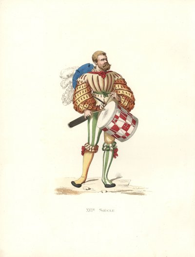 Tambour militaire allemand - Edmond Lechevallier Chevignard