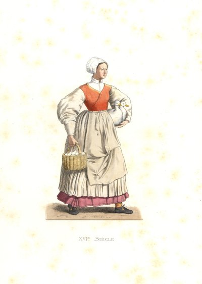 Paysanne de France - Edmond Lechevallier Chevignard