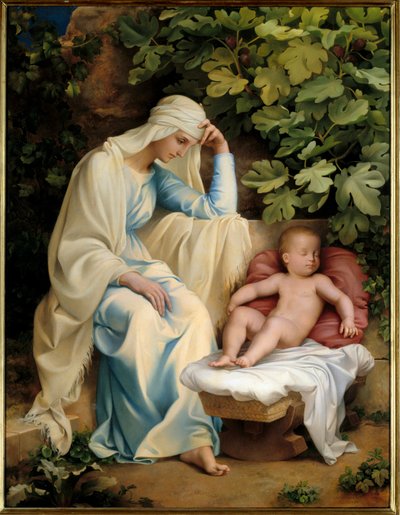 Vierge et enfant - Edmond Lechevallier Chevignard