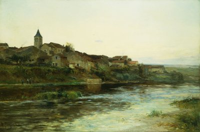 Une ville fluviale française - Edmond Petitjean