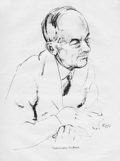 Dr Edvard Benes, homme d