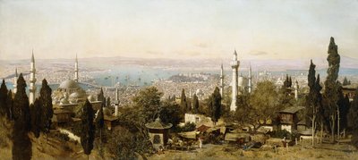 Vue de Constantinople - Edmund Berninger