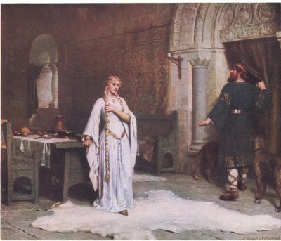 Godiva, Bibbys Annual, 1916-1917 - Edmund Blair Leighton