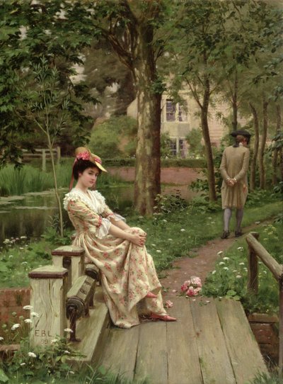 Éteint - Edmund Blair Leighton