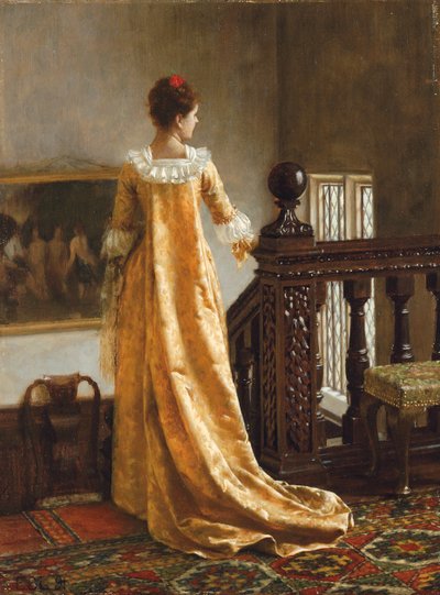 Le train doré, 1891 - Edmund Blair Leighton