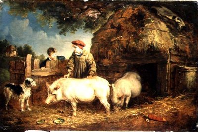 Nourrir les cochons - Edmund Bristow