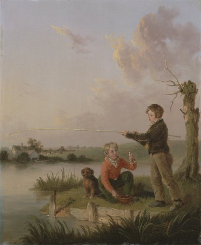Les jeunes pêcheurs - Edmund Bristow