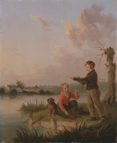 Les jeunes pêcheurs - Edmund Bristow
