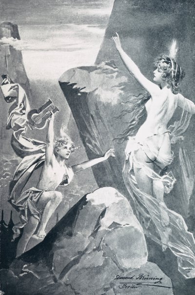 Illustration pour Faust de Goethe - Edmund Bruning