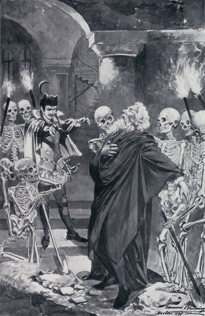 Illustration pour Faust de Goethe - Edmund Bruning
