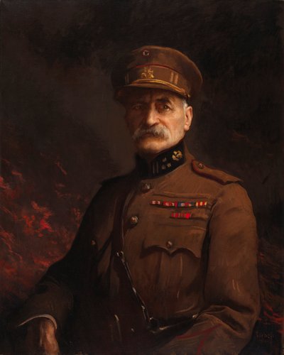 Général Georges Leman, Commandant de la ville fortifiée de Liège - Edmund Charles Tarbell
