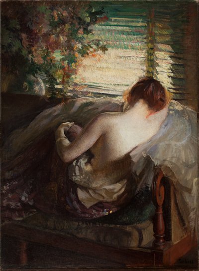 Le Store vénitien - Edmund Charles Tarbell