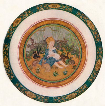 Portrait de Mlle Vivian St. George - Edmund Dulac