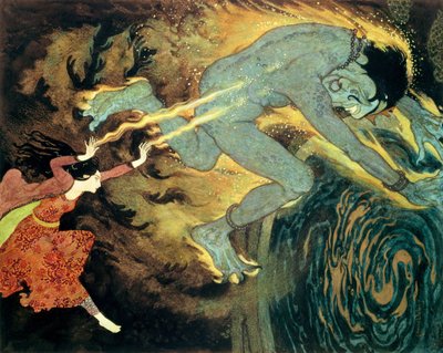 La princesse brûle l
