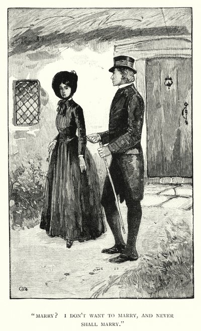 Illustration pour Jane Eyre de Charlotte Brontë - Edmund Henry Garrett