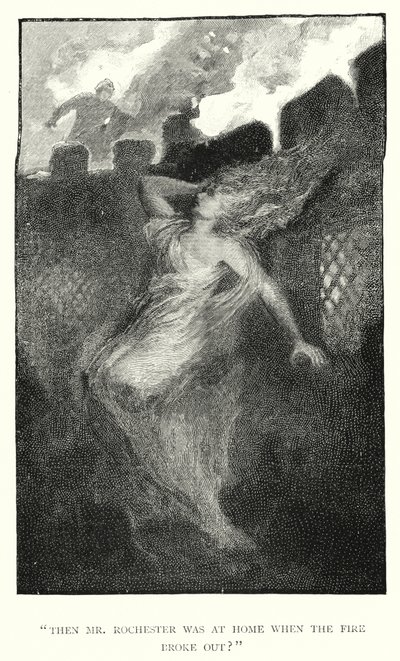 Illustration pour Jane Eyre de Charlotte Bronte - Edmund Henry Garrett
