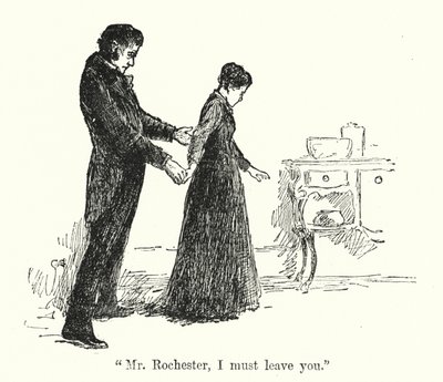 Illustration pour Jane Eyre de Charlotte Brontë - Edmund Henry Garrett