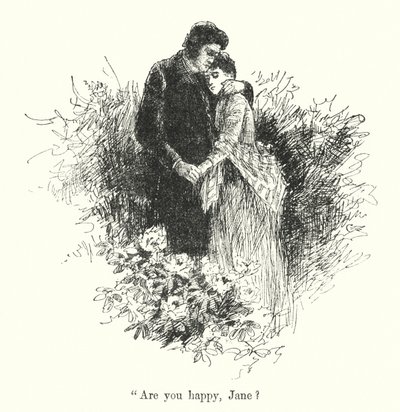 Illustration pour Jane Eyre de Charlotte Bronte - Edmund Henry Garrett