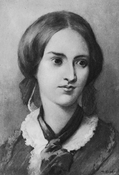 Portrait de Charlotte Brontë - Edmund Henry Garrett