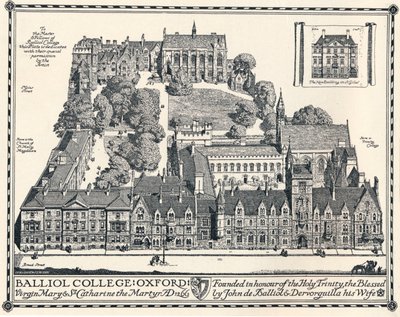Balliol College, Oxford, 1905 - Edmund Hort New