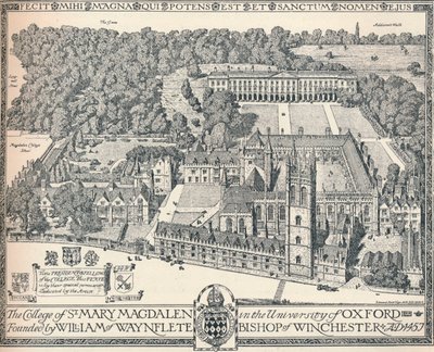 Collège Magdalen, Oxford, 1905 - Edmund Hort New