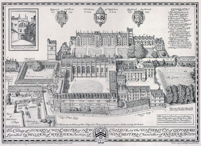 Le Collège de St Mary de Winchester ou New College - Edmund Hort New