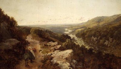 Un vaste paysage fluvial - Edmund John Niemann
