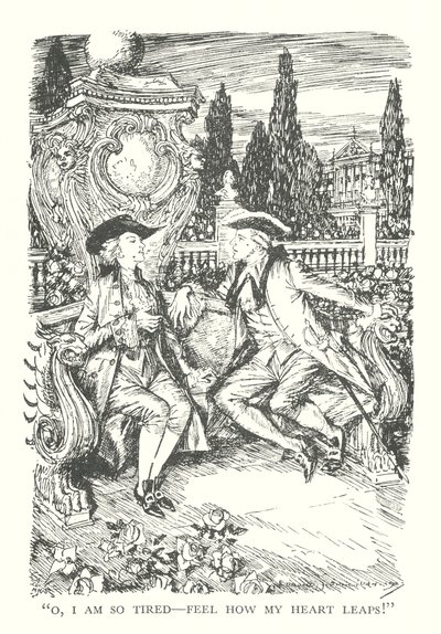 Illustration pour Prince Otto de R.L. Stevenson - Edmund Joseph (after) Sullivan