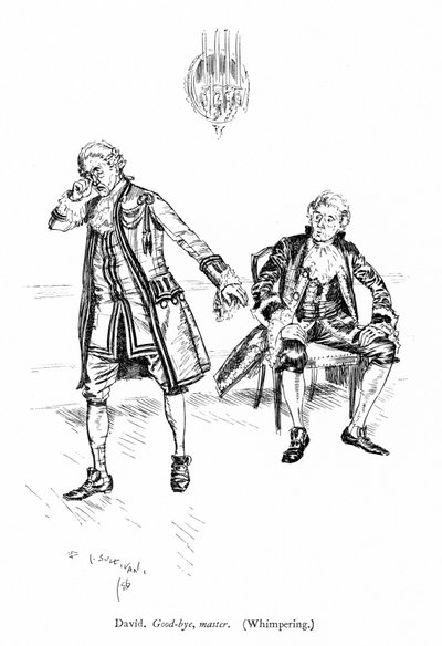 Illustration pour Les Rivaux de Sheridan (gravure) - Edmund Joseph (after) Sullivan