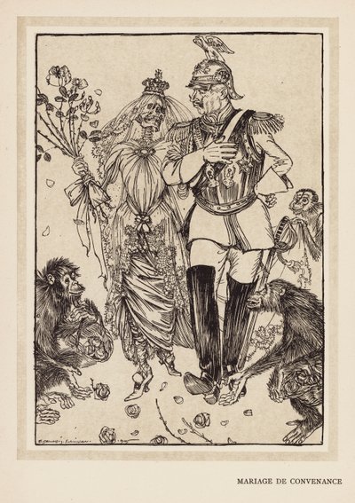 La Guirlande du Kaiser : Mariage de Convenance - Edmund Joseph (after) Sullivan