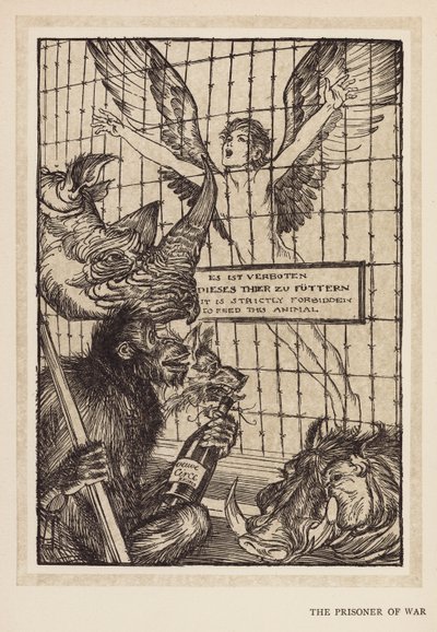 La guirlande du Kaiser : Le prisonnier de guerre - Edmund Joseph (after) Sullivan