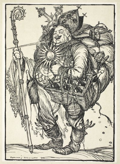 Herr Michel ADC, au prince héritier à son retour de la Terre Promise, illustration de The Kaiser