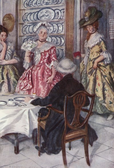 Illustration pour Le Vicaire de Wakefield par Oliver Goldsmith - Edmund Joseph Sullivan