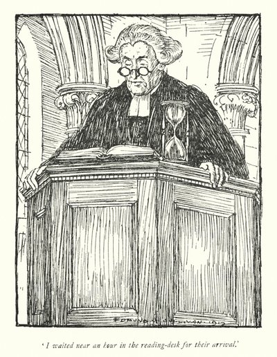 Illustration pour Le Vicaire de Wakefield par Oliver Goldsmith - Edmund Joseph Sullivan