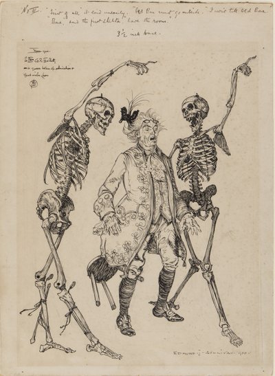 Les vieux os doivent sortir..., 1900 - Edmund Joseph Sullivan