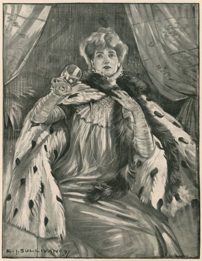 Sarah Bernhardt - Edmund Joseph Sullivan