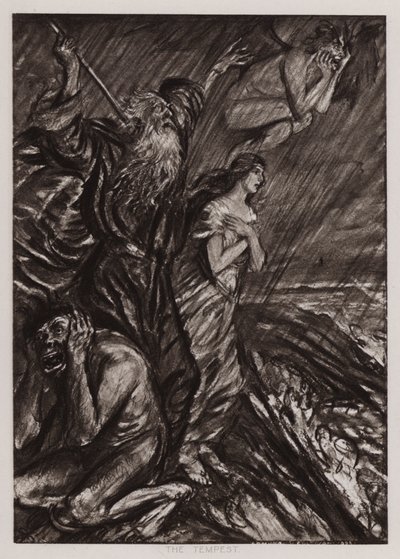 La Tempête - Edmund Joseph Sullivan