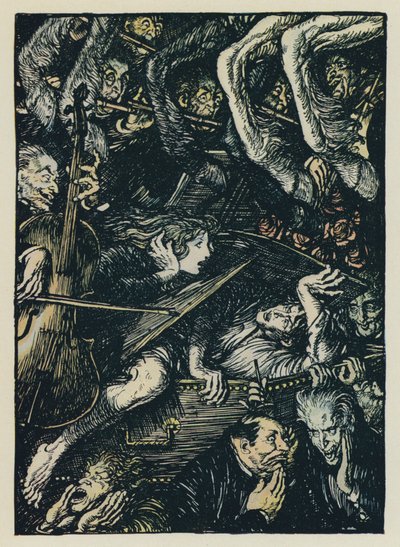 Illustration pour Maud de Tennyson - Edmund Joseph after Sullivan
